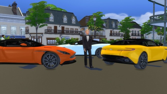 Sims 4 Aston Martin DB11 at LorySims