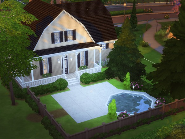 Sims 4 Spring Breeze House by melcastro91 at TSR