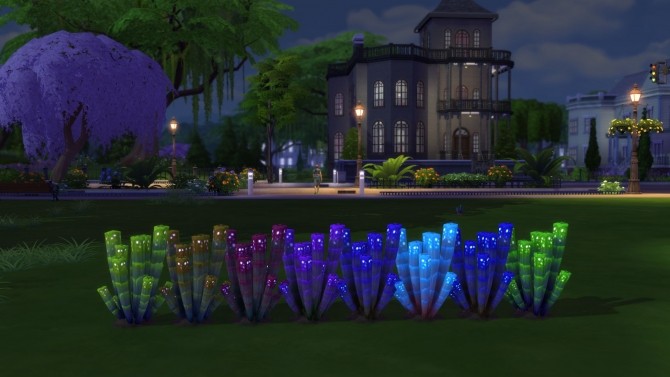 Sims 4 Rainbow Orb Plant by Snowhaze at Mod The Sims