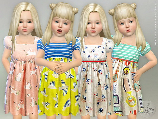 Sims 4 Toddler Dresses Collection P18 by lillka at TSR