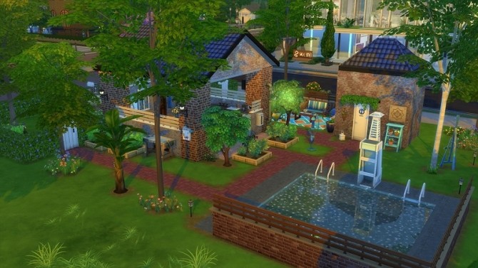 Sims 4 Haven house by c4r995 at Mod The Sims