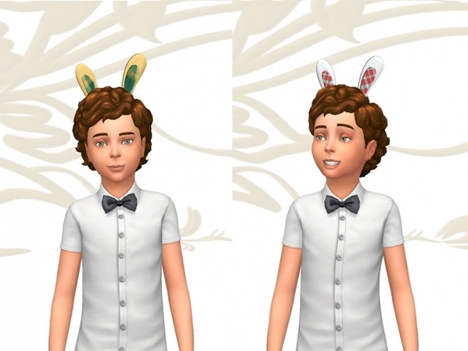 Sims 4 Easter rabbit ears headband by Fuyaya at Sims Artists