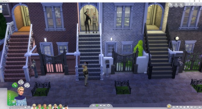 Sims 4 Open Door for chosen Sims by LittleMsSam