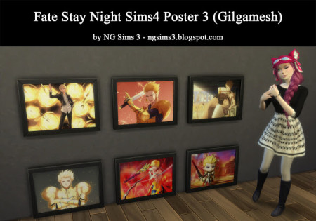 Fate Stay Night Poster 3 at NG Sims3