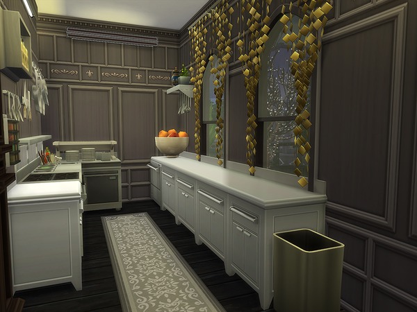 Sims 4 Gothic Cottage by Ineliz at TSR