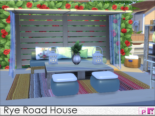 Sims 4 Rye Road House by Pinkfizzzzz at TSR