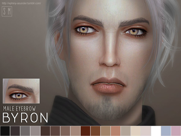 Sims 4 Byron Male Eyebrows by  Screaming Mustard at TSR