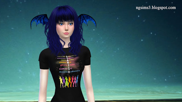 Sims 4 UtaPri 5 T Shirt at NG Sims3