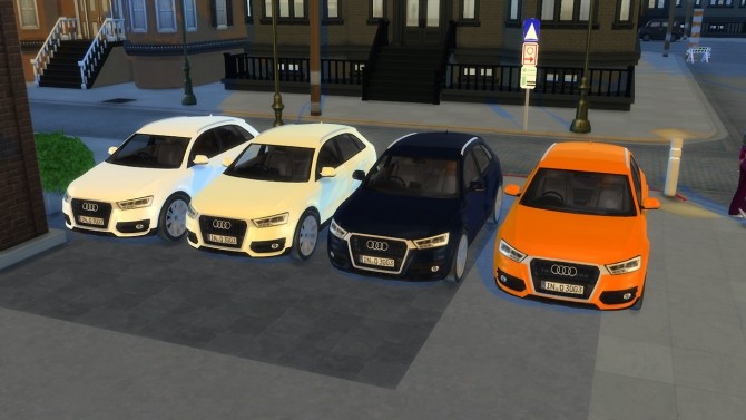 Sims 4 Audi Q3 at LorySims