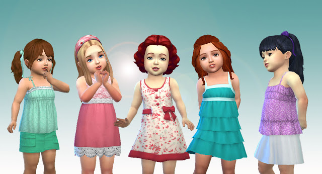 Sims 4 Toddlers Clothes Pack at My Stuff