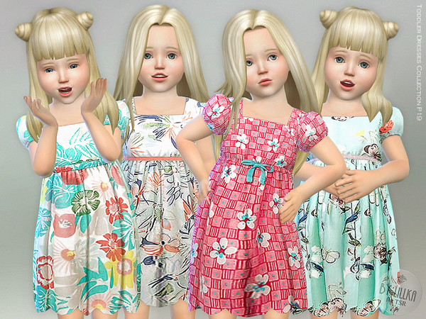 Sims 4 Toddler Dresses Collection P19 by lillka at TSR