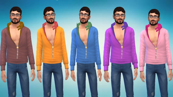 Light Jacket Conversion From Sims 3 University Life by novalpangestik ...