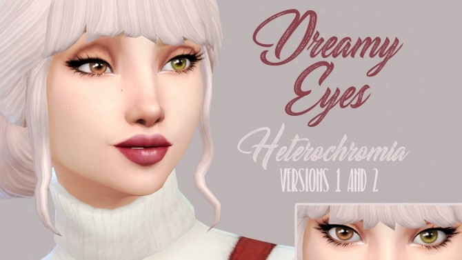 Sims 4 Heterochromia Dreamy Eyes by kellyhb5 at Mod The Sims