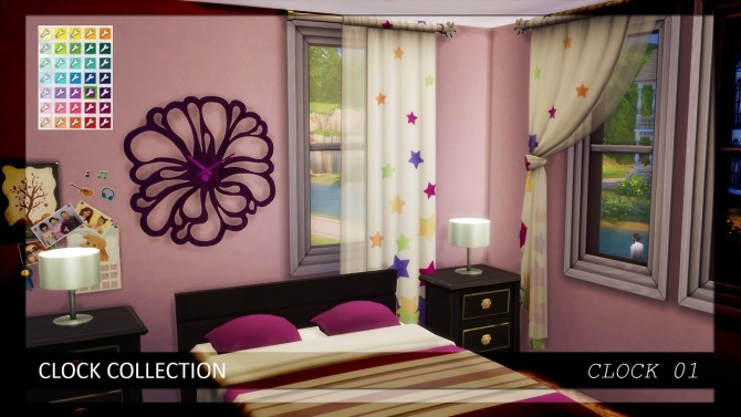 Sims 4 Conversions: clocks, limousine and bed at Enure Sims
