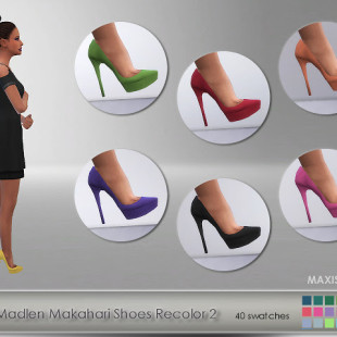 Madlen Bari Shoes by MJ95 at TSR » Sims 4 Updates