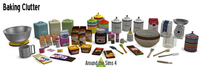 sims 4 resource food clutter