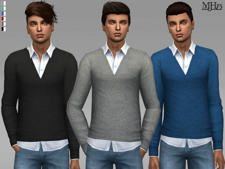 Tobias Tops by Margeh-75 at TSR » Sims 4 Updates