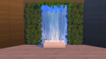 Waterfall Wall Sticker by Snowhaze at Mod The Sims