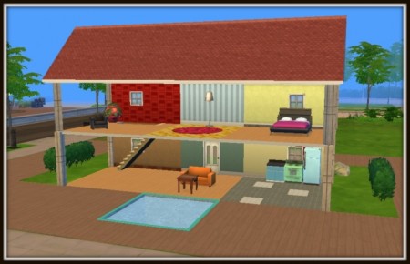 Home For Two Dollhouse Replica by starstrucksh at Mod The Sims