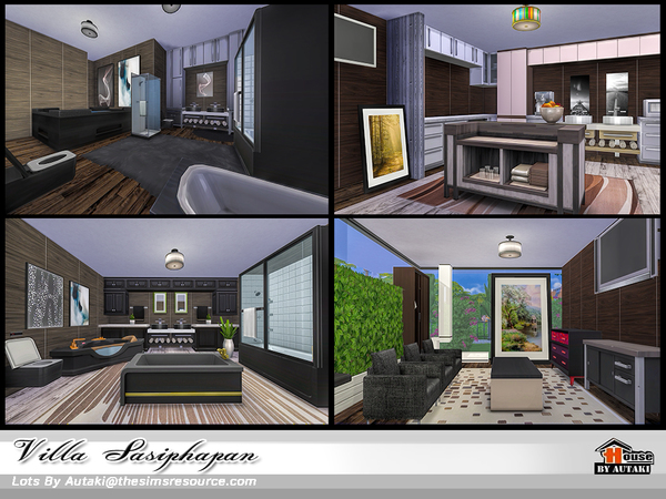 Sims 4 Villa Siriphapan by autaki at TSR