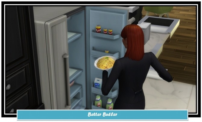 Sims 4 Better Butler by LittleMsSam