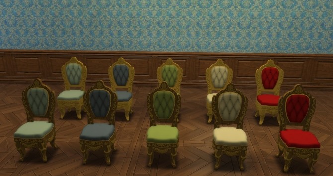 Sims 4 Rococo Objects converted by TheJim07 at Mod The Sims