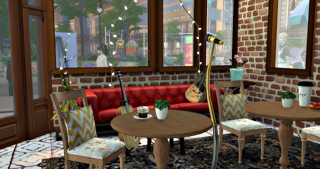 Sims 4 Central Perk Friends at Lilly Sims
