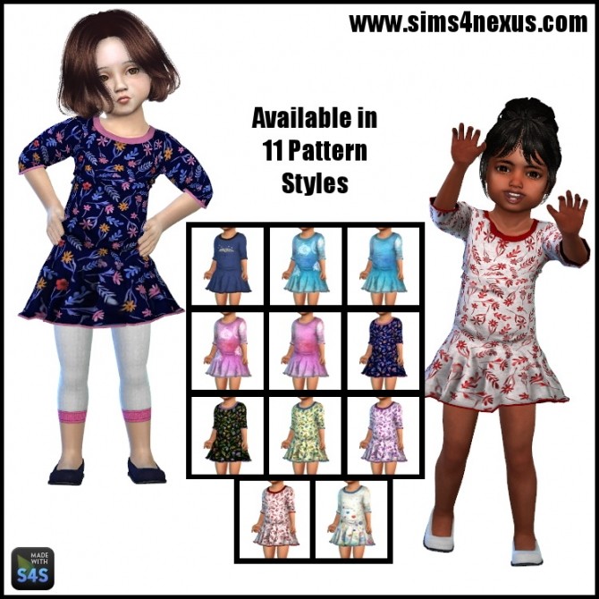 Sims 4 Simply Sweet dress by SamanthaGump at Sims 4 Nexus