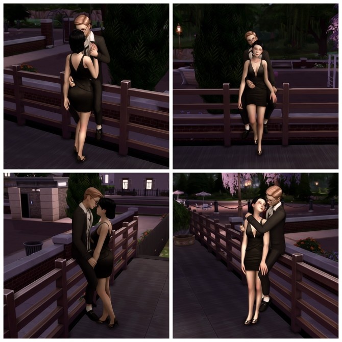 Sims 4 Couple Pose N14 at qvoix – escaping reality