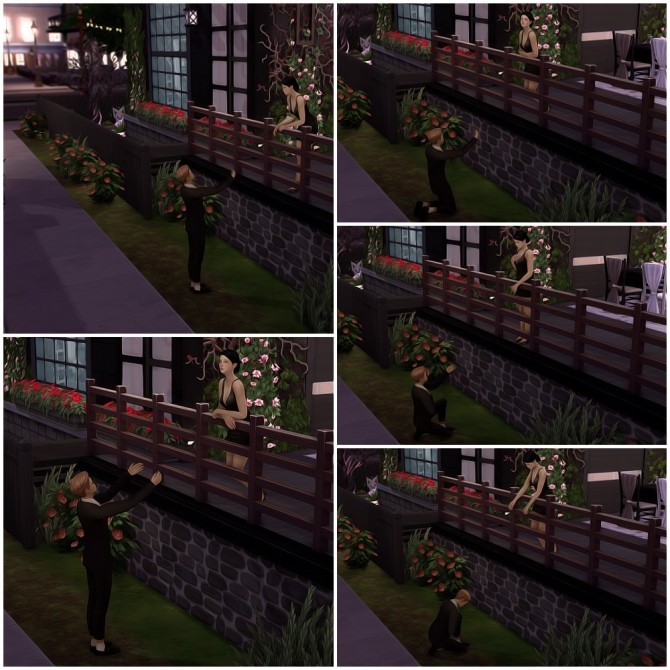 Sims 4 Couple Pose N14 at qvoix – escaping reality