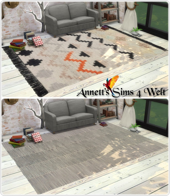 Sims 4 Collection Rugs Misc at Annett’s Sims 4 Welt