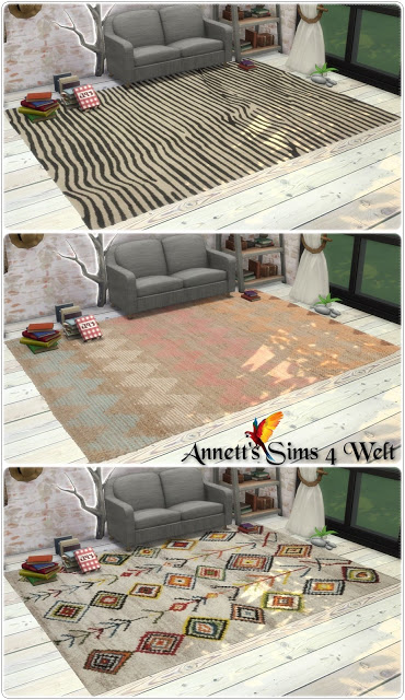 Sims 4 Collection Rugs Misc at Annett’s Sims 4 Welt
