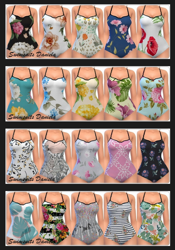 Sims 4 Summer 2017 Swimsuits Collection at Annett’s Sims 4 Welt