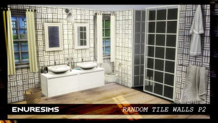 Random Tile Walls P2 at Enure Sims