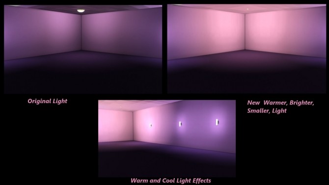 Sims 4 Warm and Bright Ceiling Light by Snowhaze at Mod The Sims