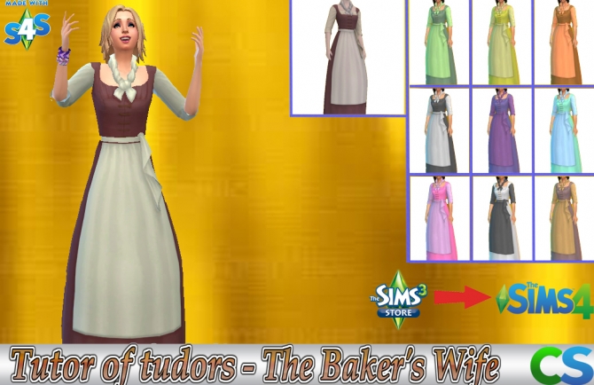 Tutor of Tudors The Baker's Wife outfit by cepzid at SimsWorkshop ...