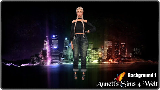 Sims 4 Town CAS Backgrounds at Annett’s Sims 4 Welt