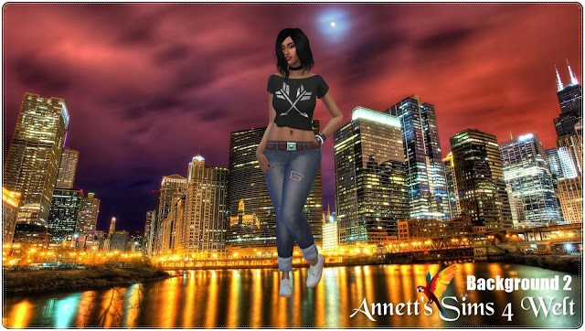 Sims 4 Town CAS Backgrounds at Annett’s Sims 4 Welt