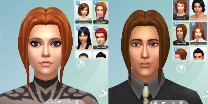 Sims 4 Night time Hair at My Stuff