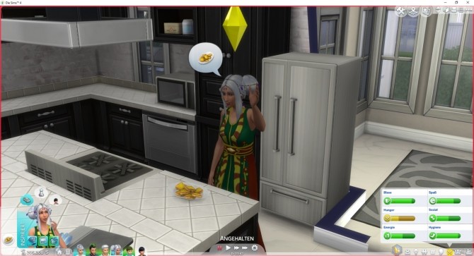 Sims 4 No Auto Food Grab after Cooking by LittleMsSam