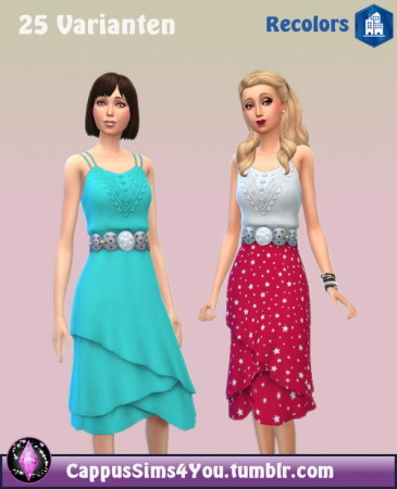 Sanny City dress at Cappus Sims4