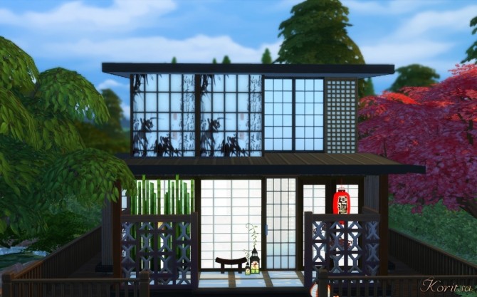 Sims 4 Traditional House Kyoto at Angelina Koritsa