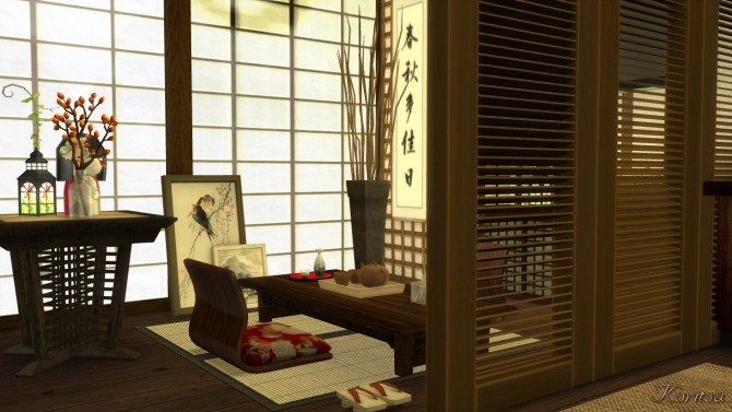 Sims 4 Traditional House Kyoto at Angelina Koritsa