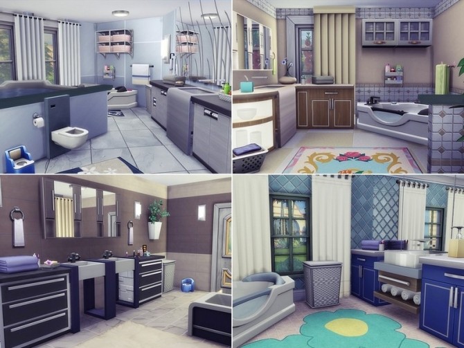 Sims 4 Arabesca residential lot by MychQQQ at TSR