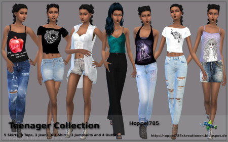 Teenager Collection at Hoppel785