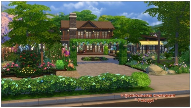 Sims 4 Summer day restaurant at Sims by Mulena