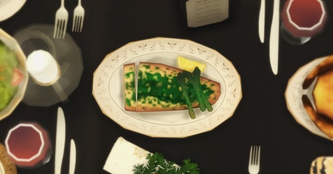 Sims 4 Default replacement dishware set at Asteria Sims