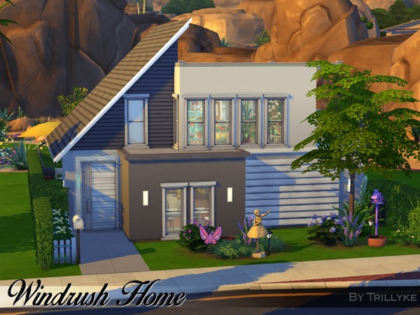 Sims 4 Windrush Home by Trillyke at TSR