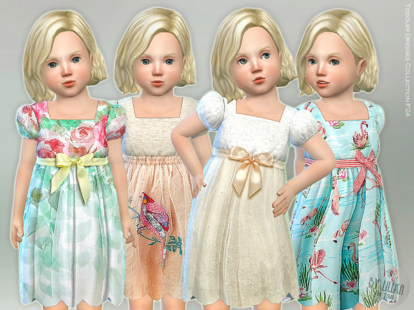 Sims 4 Toddler Dresses Collection P24 by lillka at TSR