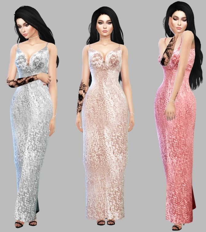 Sims 4 Antheia Dress at Simply Simming